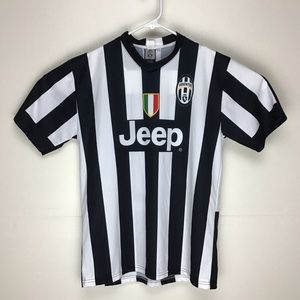 Juventus Carlos Tevez Italian league soccer jersey